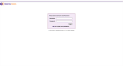 Desktop Screenshot of login.gcmarketingservices.com